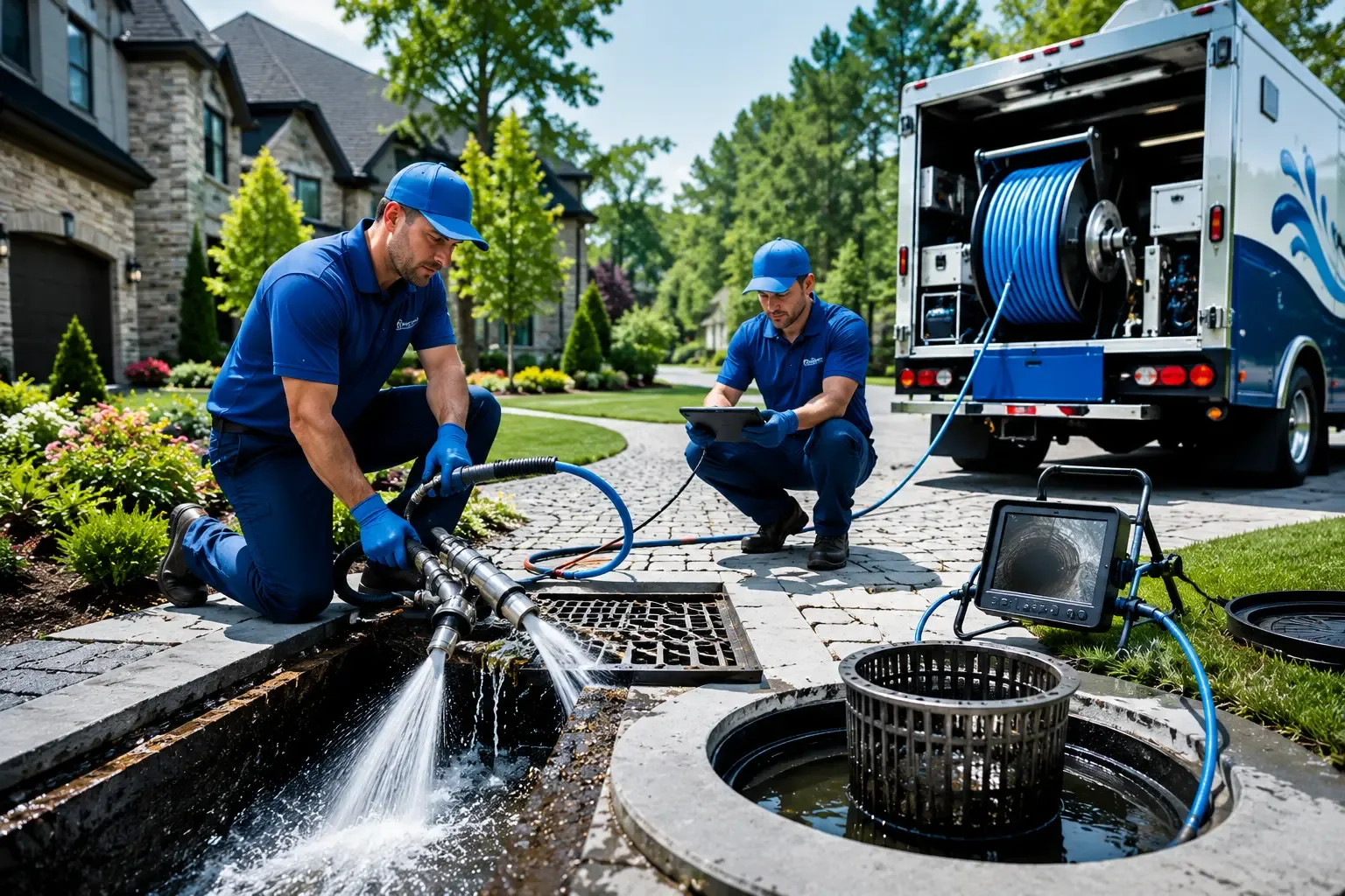Local outdoor drain cleaning professionals in Los Ebanos, TX
