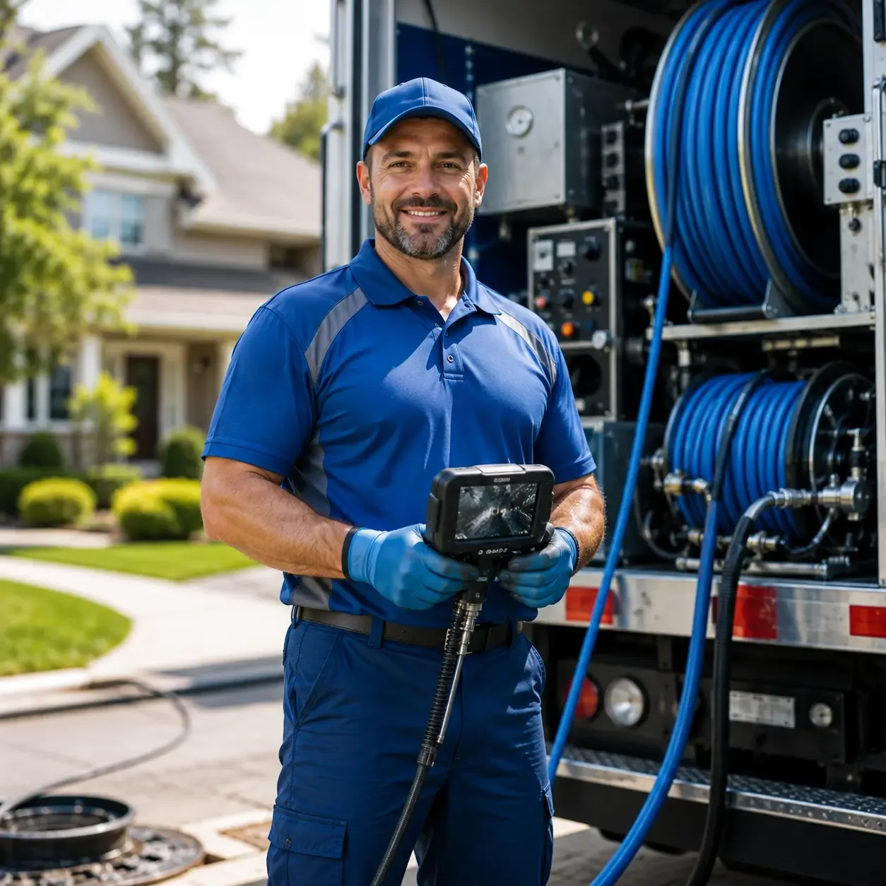Local outdoor drain cleaning specialists in Los Ebanos, TX